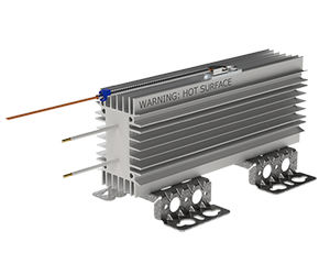 Aluminum housed resistor